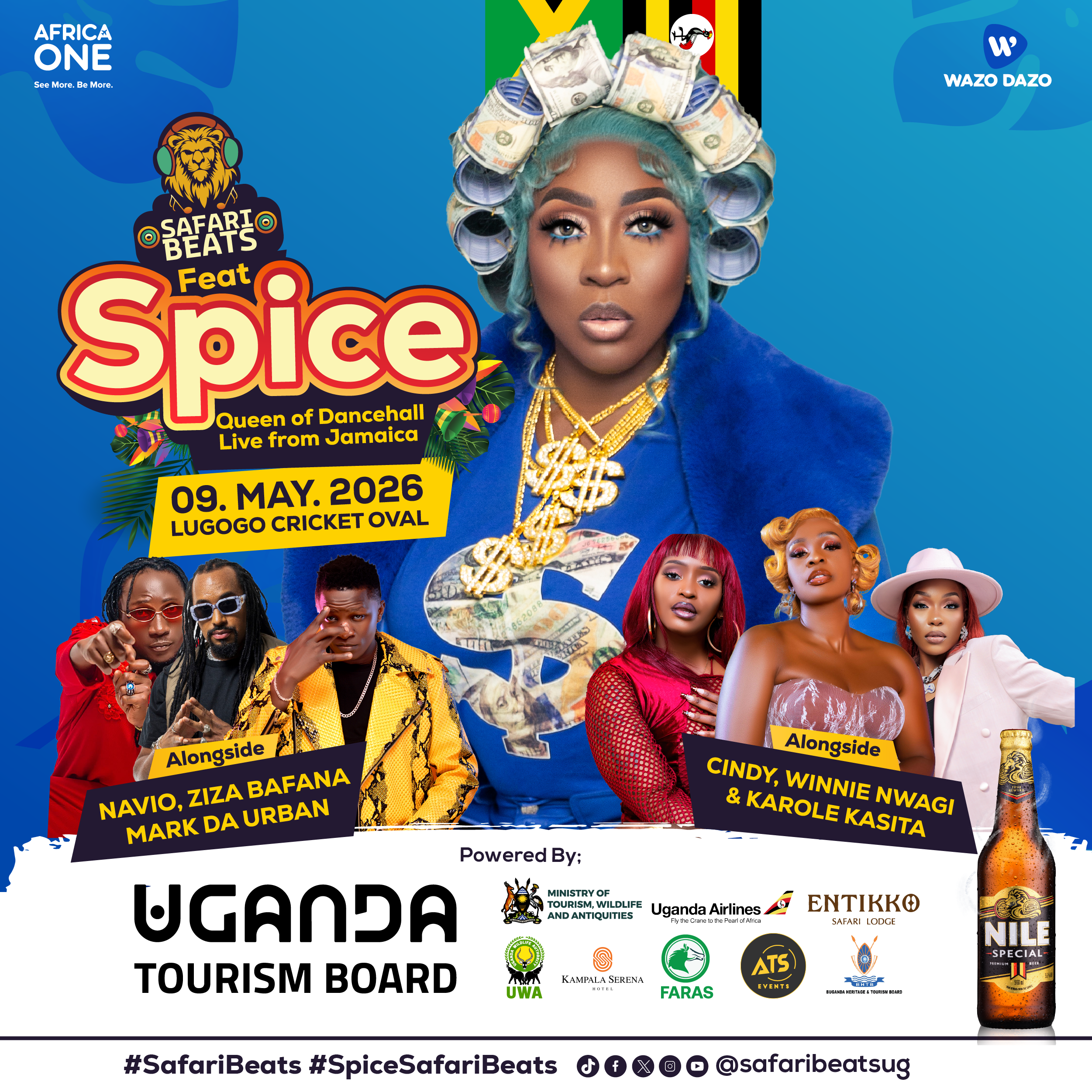 Safari Beats performance visual placeholder